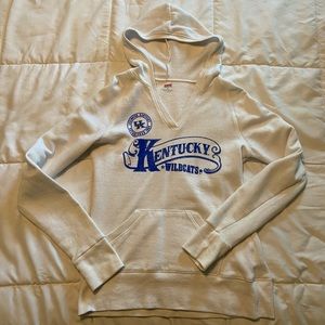 White Kentucky Wildcats Hoodie
